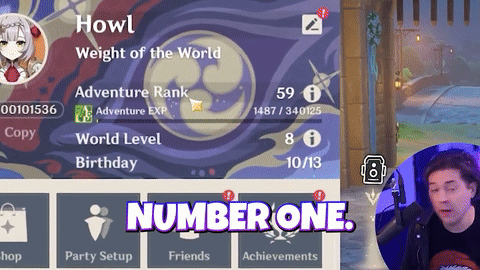 Explanation of how adventure rank affects game difficulty and rewards.