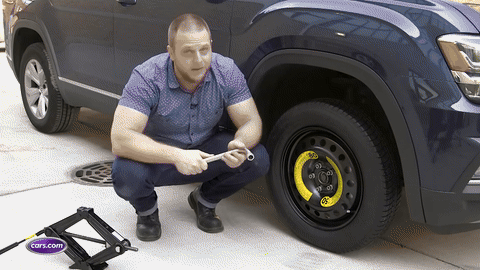 Information on spare tire limitations.