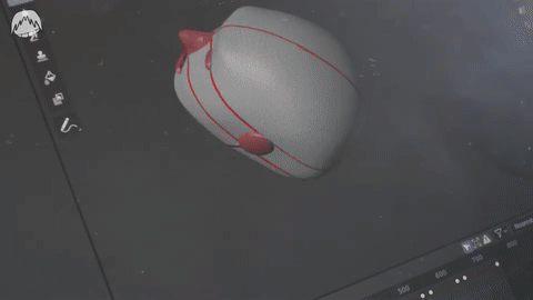 Presentation of a 3D model with guidelines for practice.