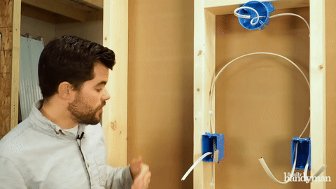 Illustration of labeling wires to prevent confusion.