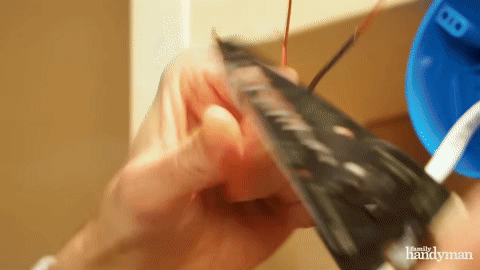 Connecting ground wires in the first switch.