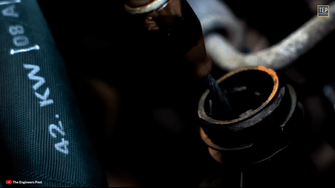 Shows the gear oil types being compared.